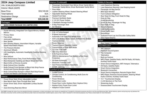 Photos of 2024 Jeep Compass Limited for sale in Syracuse, NY at Candy Cars