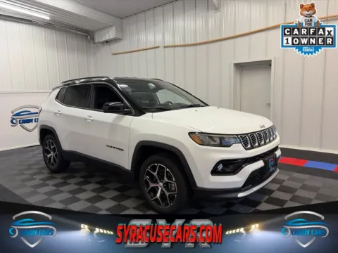White 2024 Jeep Compass Limited for sale in Syracuse, NY