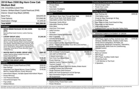 Photos of 2018 Ram 2500 Big Horn for sale in Syracuse, NY at Candy Cars