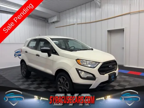 White 2021 Ford EcoSport S for sale in Syracuse, NY