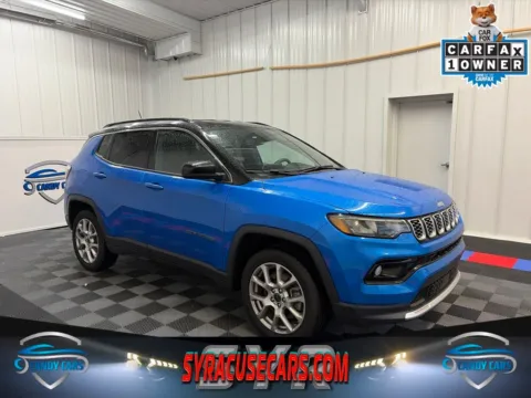 Blue 2025 Jeep Compass Limited for sale in Syracuse, NY