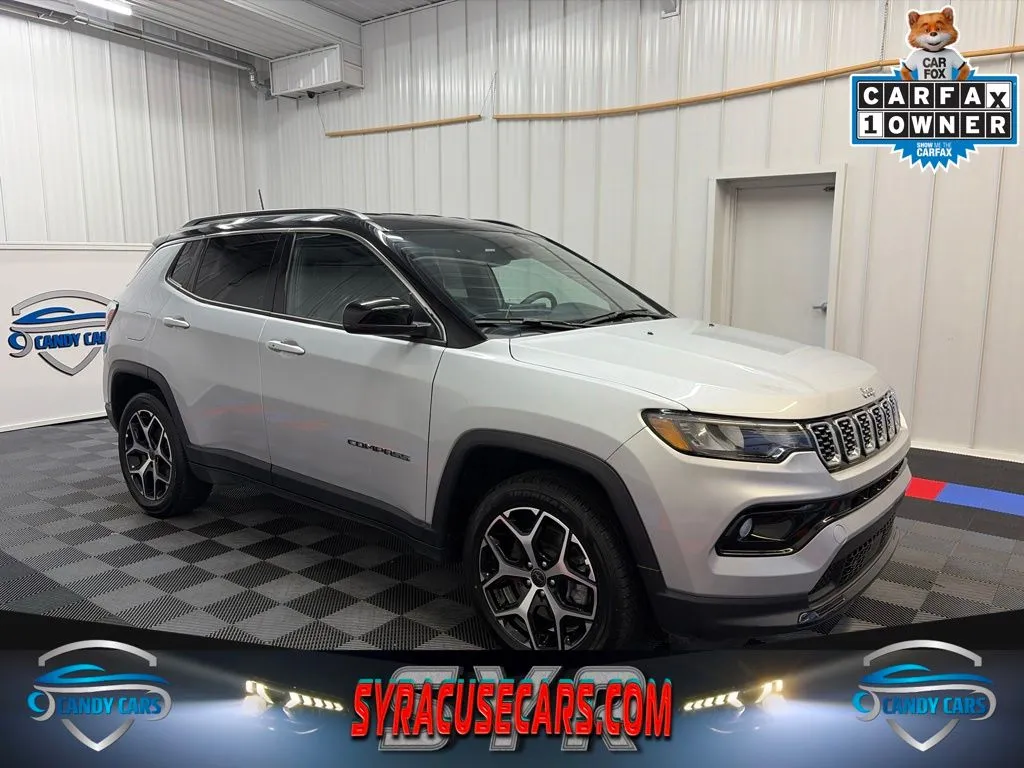 Silver 2025 Jeep Compass Limited for sale in Syracuse, NY