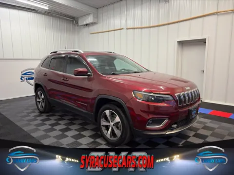 Red 2021 Jeep Cherokee Limited for sale in Syracuse, NY