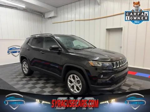 Black 2024 Jeep Compass Latitude for sale in Syracuse, NY