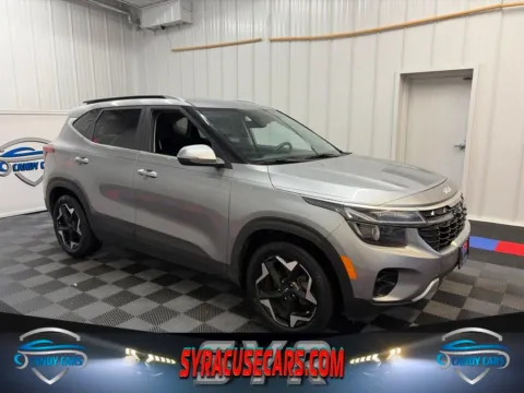 Gray 2024 Kia Seltos EX for sale in Syracuse, NY