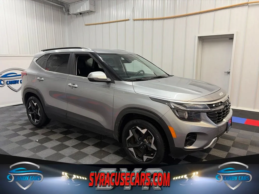 Gray 2024 Kia Seltos EX for sale in Syracuse, NY