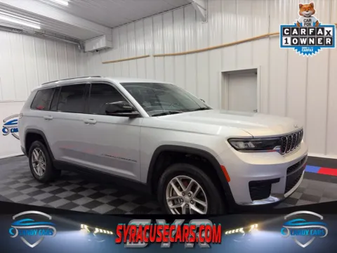 Silver 2022 Jeep Grand Cherokee L Laredo for sale in Syracuse, NY