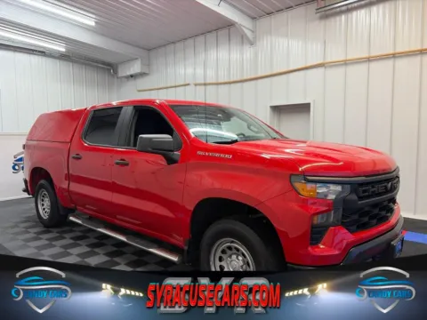 Red 2022 Chevrolet Silverado 1500 WT for sale in Syracuse, NY