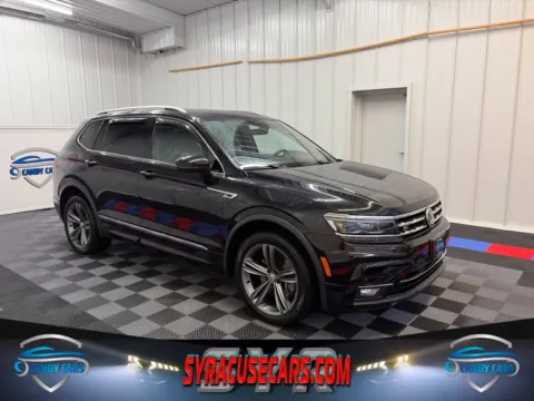 Black 2021 Volkswagen Tiguan 2.0T SEL Premium R-Line for sale in Syracuse, NY