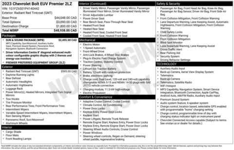 Photos of 2023 Chevrolet Bolt EUV Premier for sale in Syracuse, NY at Candy Cars