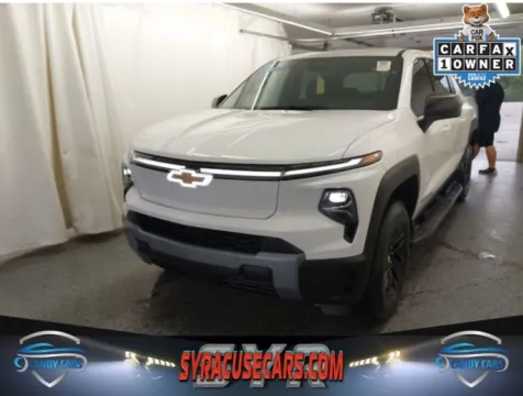 White 2026 Chevrolet Silverado EV LT for sale in Syracuse, NY