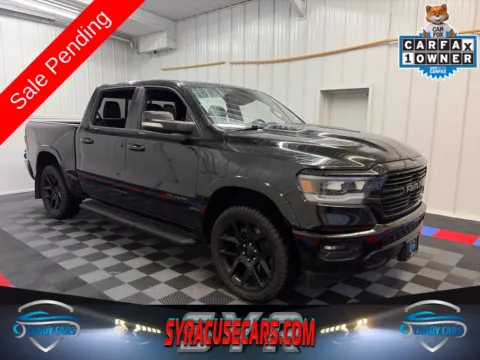 Black 2022 Ram 1500 Laramie for sale in Syracuse, NY