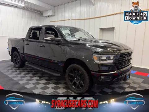 Black 2022 Ram 1500 Laramie for sale in Syracuse, NY