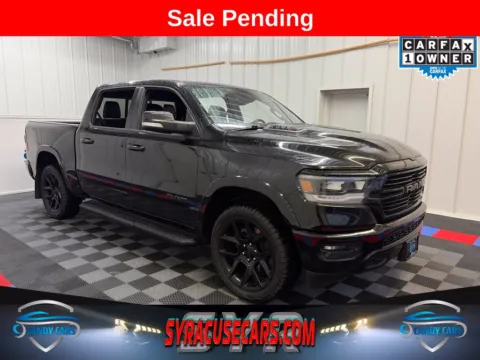 Black 2022 Ram 1500 Laramie for sale in Syracuse, NY