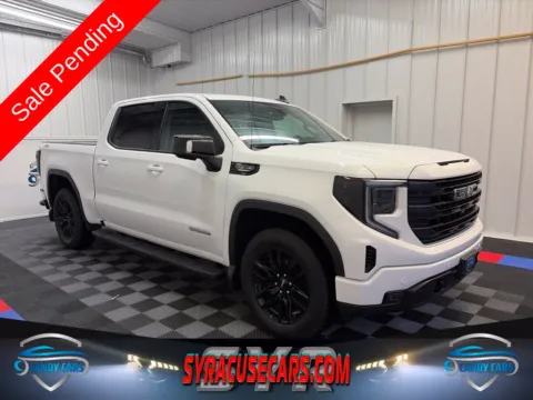 White 2024 GMC Sierra 1500 Elevation for sale in Syracuse, NY