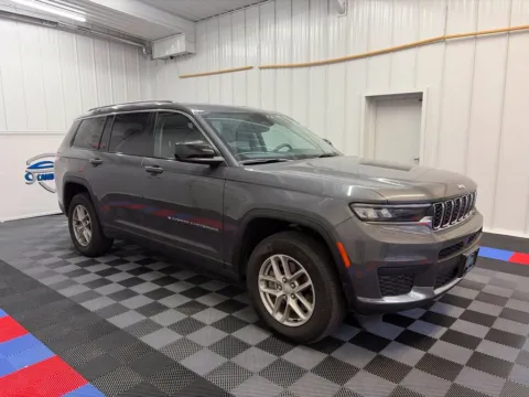 Another view of 2023 Jeep Grand Cherokee L Laredo for sale in Syracuse, NY at Candy Cars