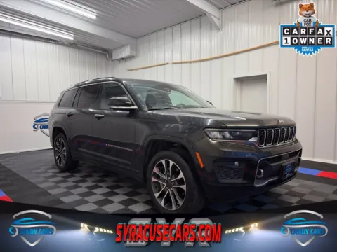 Black 2022 Jeep Grand Cherokee L Overland for sale in Syracuse, NY