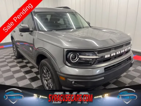 Gray 2022 Ford Bronco Sport Big Bend for sale in Syracuse, NY