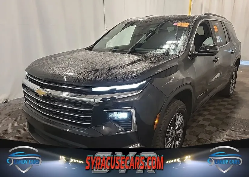 Black 2025 Chevrolet Traverse LT for sale in Syracuse, NY