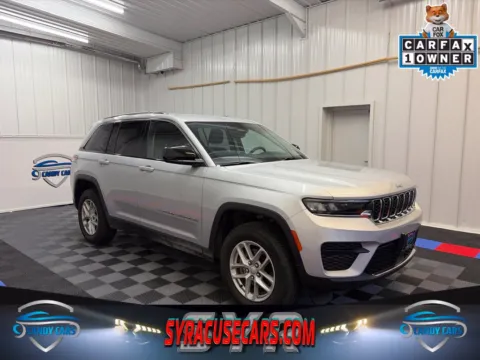 Silver 2024 Jeep Grand Cherokee Laredo for sale in Syracuse, NY