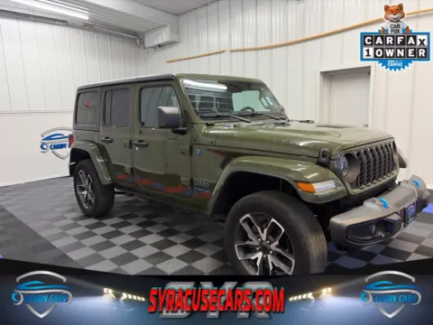 Green 2024 Jeep Wrangler Sport S 4xe for sale in Syracuse, NY
