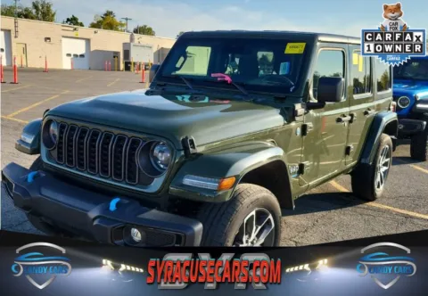 Green 2024 Jeep Wrangler Sport S 4xe for sale in Syracuse, NY