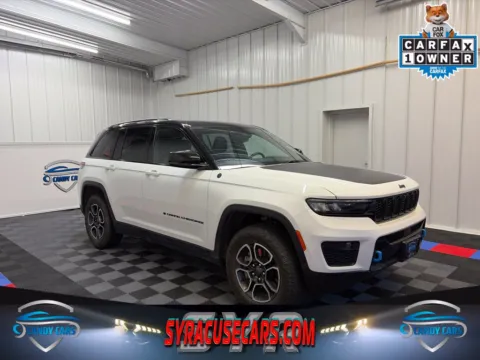 White 2023 Jeep Grand Cherokee Trailhawk 4xe for sale in Syracuse, NY