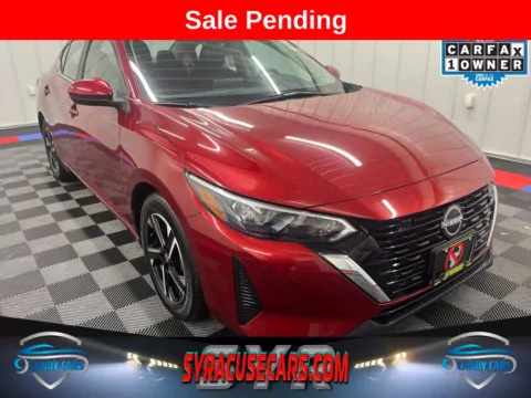 Red 2024 Nissan Sentra SV for sale in Syracuse, NY
