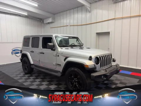 Silver 2023 Jeep Wrangler Altitude for sale in Syracuse, NY
