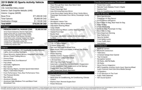 Photos of 2019 BMW X5 xDrive40i for sale in Syracuse, NY at Candy Cars