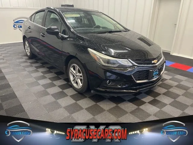 Black 2018 Chevrolet Cruze LT for sale in Syracuse, NY