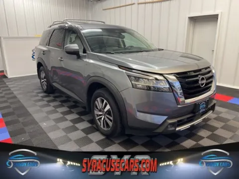 Gray 2022 Nissan Pathfinder SL for sale in Syracuse, NY