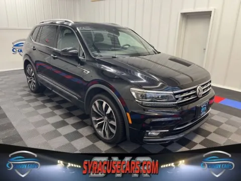 Black 2018 Volkswagen Tiguan 2.0T SEL Premium for sale in Syracuse, NY