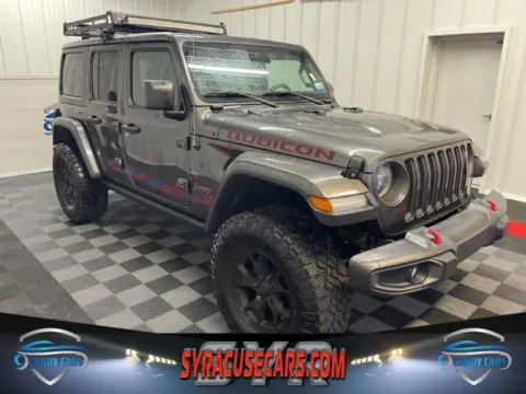 Gray 2019 Jeep Wrangler Unlimited Rubicon for sale in Syracuse, NY