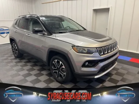 Silver 2022 Jeep Compass Limited for sale in Syracuse, NY