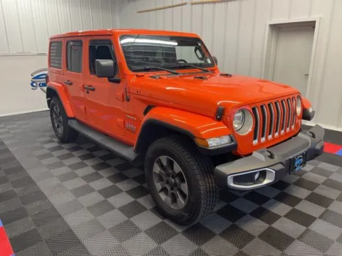 Photos of 2020 Jeep Wrangler Unlimited Sahara for sale in Syracuse, NY at Candy Cars