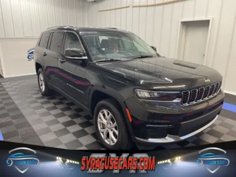 Black 2022 Jeep Grand Cherokee L Limited for sale in Syracuse, NY