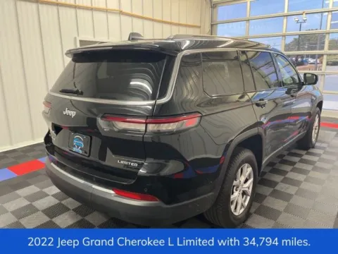 Another view of 2022 Jeep Grand Cherokee L Limited for sale in Syracuse, NY at Candy Cars