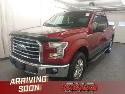 Red 2017 Ford F-150 XLT for sale in Syracuse, NY