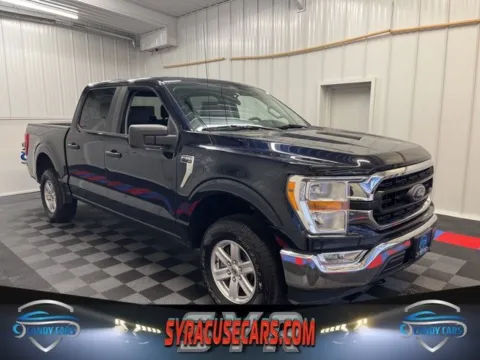Blue 2021 Ford F-150 XLT for sale in Syracuse, NY