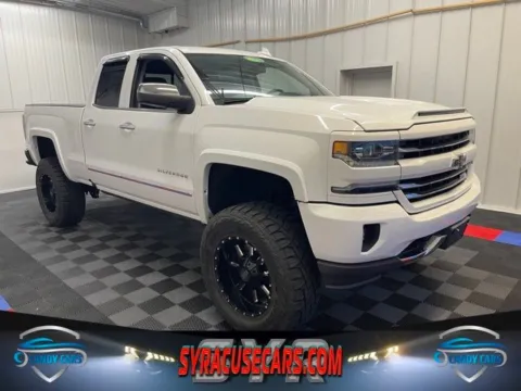 White 2017 Chevrolet Silverado 1500 LTZ for sale in Syracuse, NY