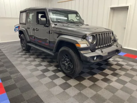 Photos of 2022 Jeep Wrangler Unlimited Sport for sale in Syracuse, NY at Candy Cars