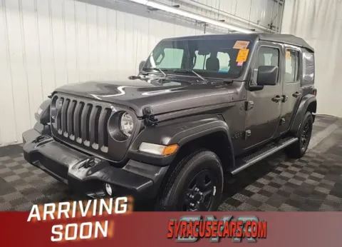 Gray 2022 Jeep Wrangler Unlimited Sport for sale in Syracuse, NY