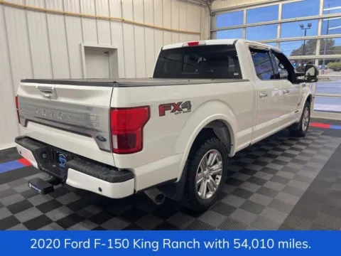 Another view of 2020 Ford F-150 King Ranch for sale in Syracuse, NY at Candy Cars