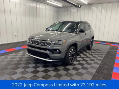 Another view of 2022 Jeep Compass Limited for sale in Syracuse, NY at Candy Cars