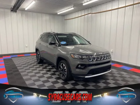 Gray 2022 Jeep Compass Limited for sale in Syracuse, NY