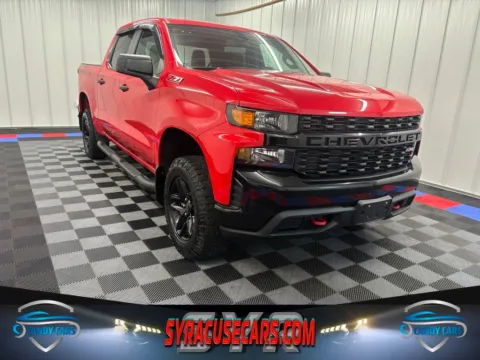 Red 2019 Chevrolet Silverado 1500 Custom Trail Boss for sale in Syracuse, NY
