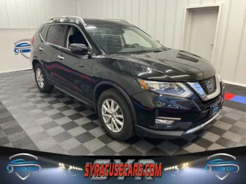 Black 2017 Nissan Rogue S for sale in Syracuse, NY