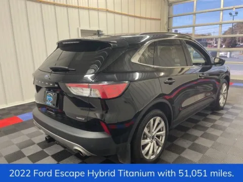 Another view of 2022 Ford Escape Hybrid Titanium for sale in Syracuse, NY at Candy Cars