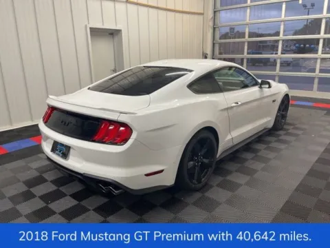 Another view of 2018 Ford Mustang GT Premium for sale in Syracuse, NY at Candy Cars